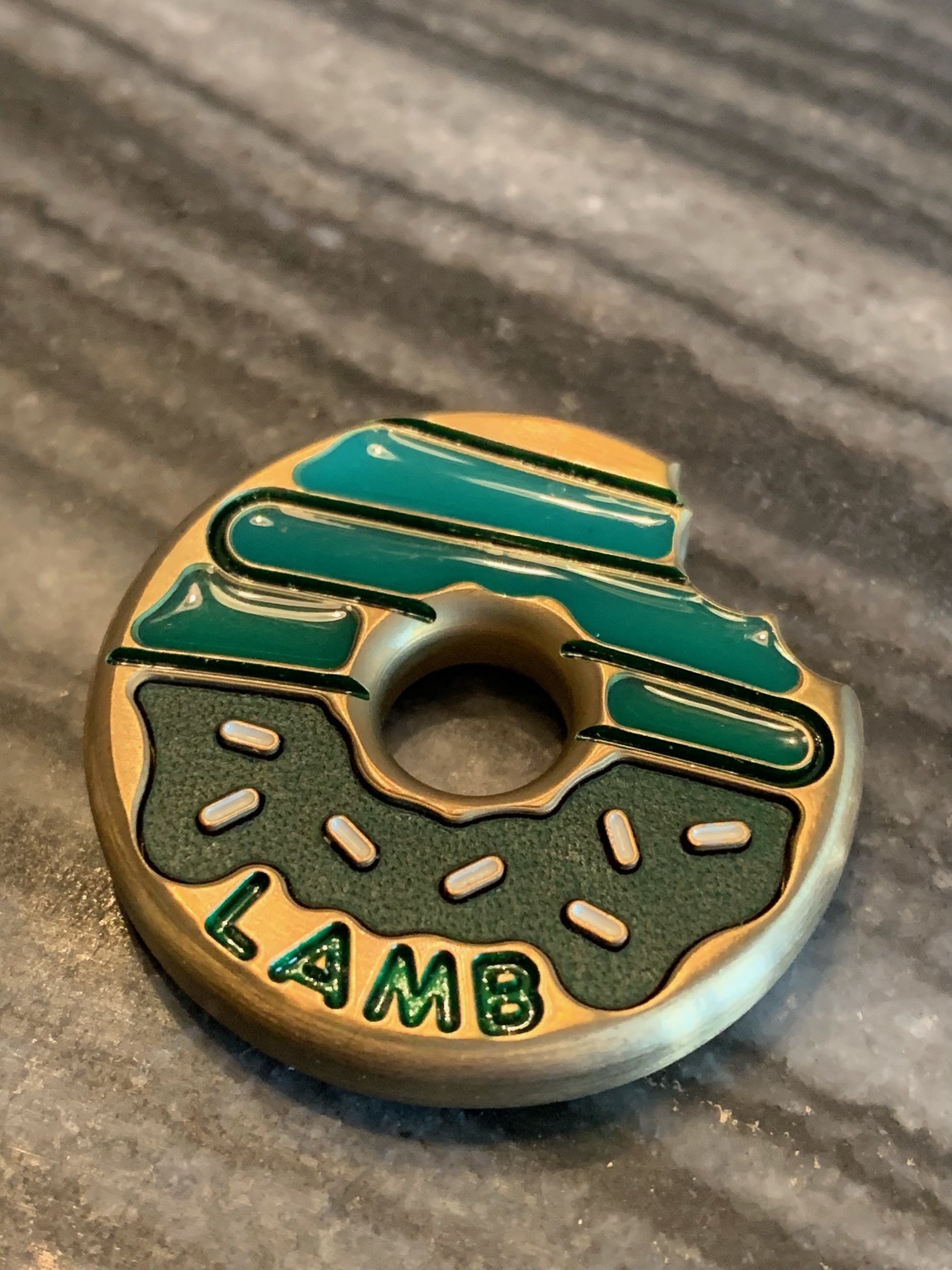 Store TYSON LAMB - LAMB CRAFTED 2022 Freddy Halloween Golf Donut Ball Marker